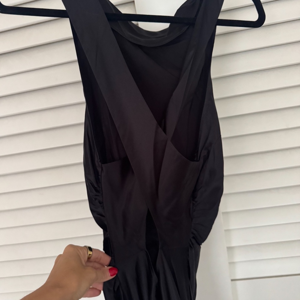 Reformation Casette Silk Dress - Picture 3 of 5